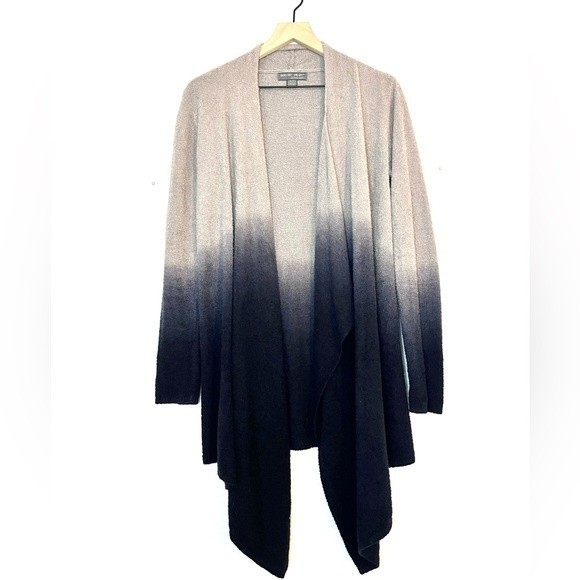 Barefoot Dreams CozyChic Lite Calypso Wrap Waterfall Cardigan - Picture 3 of 9